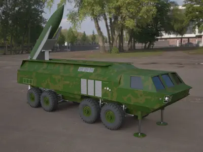SOVIET OKA  SS 23 SPIDER 3D model
