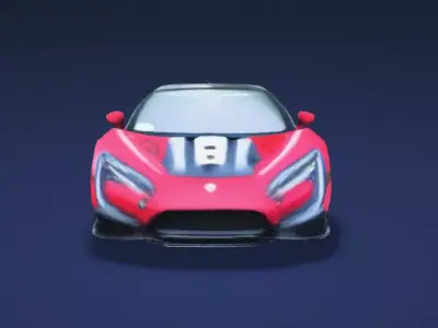 BYD Yangwang U9 Xtreme 3000hp Hypercar 3D Model 3D model