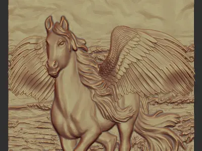 Pegasus 3D print model