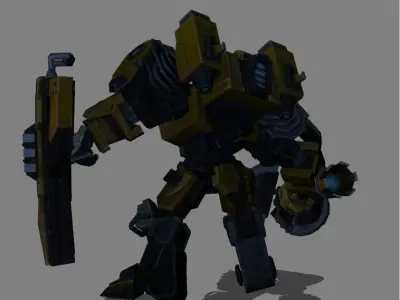 Johnson Wreck King Skin  Low-poly 3D model