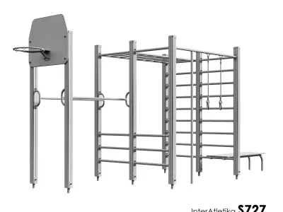 Inter Atletika Set 2 3D model