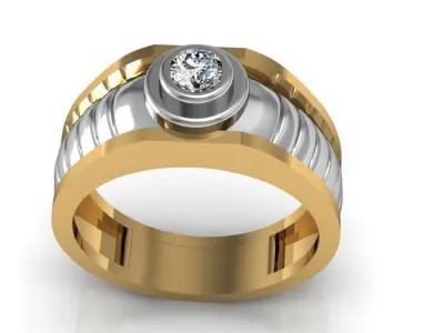 man ring 3D print model