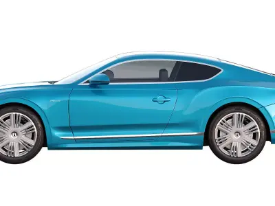 Bentley Continental GT Azure 2026 3D model