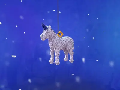 Pinata Unicorn 3D model