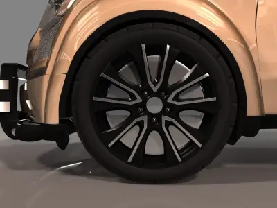 3D XUV Car 3D model