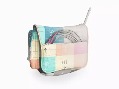 Toolbag  Low-poly 3D model