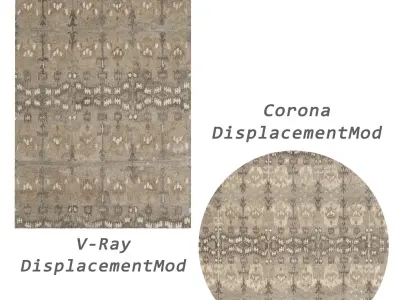 Rugs No 44 Low-poly 3D model