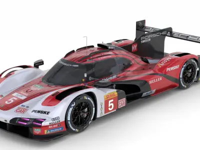 Porsche 963 LMDh 3D model