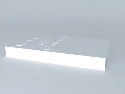 Book Free 3D model