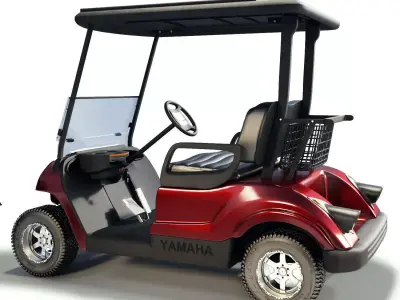 Golf Cart 3D model