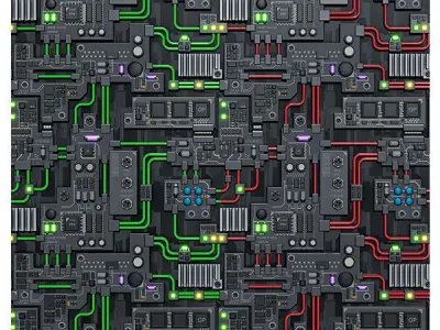 Microchips A01 Texture