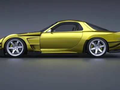 MAZDA RX-7 3D model