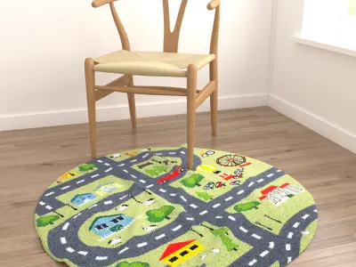Rugs No 253 Low-poly 3D model