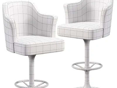 Beth bar chair 3D model