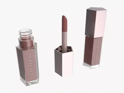 Fenty Beauty Gloss Bomb Heat Universal lip luminizer 3D model