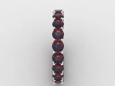 eternity ring 3dmodel 3dprint  Free 3D print model