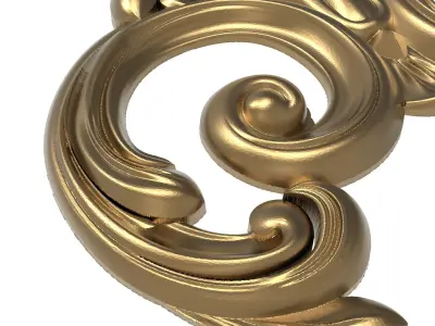  decorative pattern ready for 3D printing 3D model