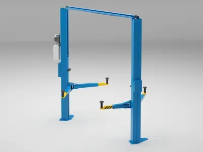 Car Lift 3D model by marimaraldama from CGTrader