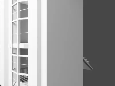 Architectural Staircase 3D model