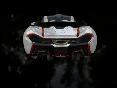 Mclaren P1 3D model