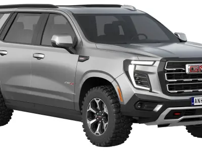GMC Yukon AT4 2025 3D model