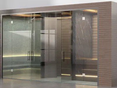 SAUNA NO2 A 3D model