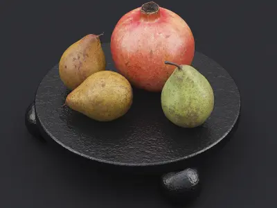 Fruit Plate II 3D model