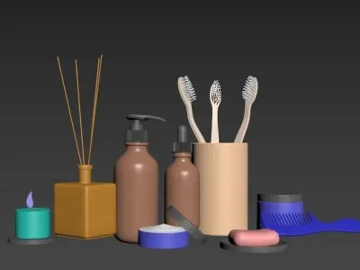 Bathroom  Kit 3D model