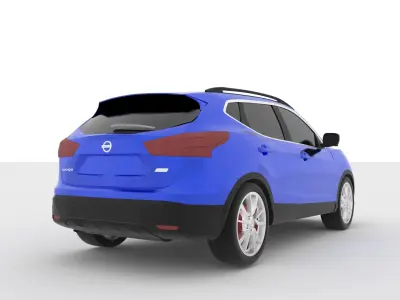 Nissan Qashqai 2013-2018  3D Printable Model 3D print model