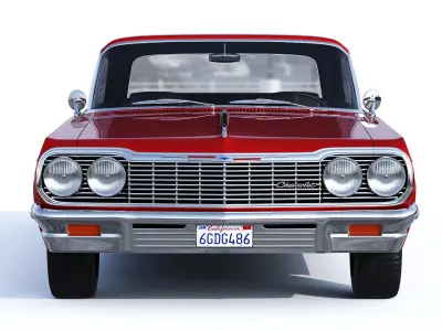 Chevrolet Impala SS 1964 3D model purchase