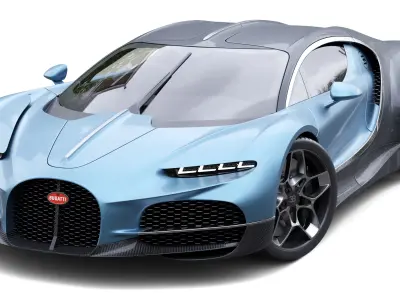 Bugatti Tourbillon 3D model