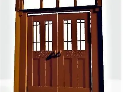 Door Set1 Free 3D model