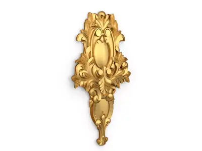 carved classic decorative ornament cnc 3d printing stl 21 3D print model