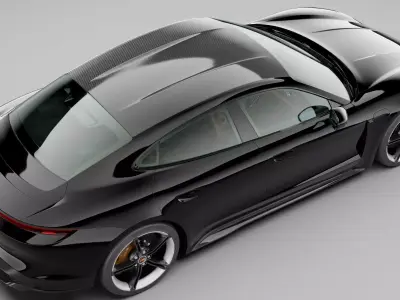 Porsche Taycan 2020 3D model