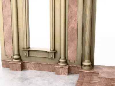 Architecture decor 3D model