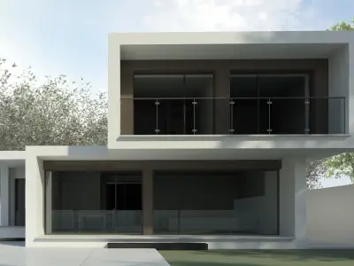 Paulo Rolo House - Revit 3D 3D model