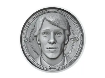 Kaka Footballer Medallion 3D print model