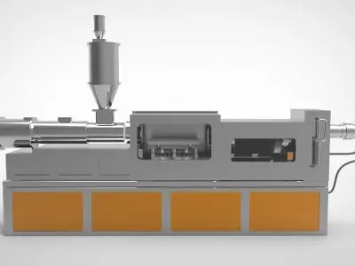 Injection Machine 3D model