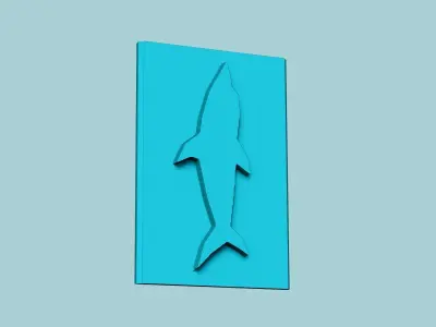 Stamp 13 - Shark - Fondant Decoration Maker Toy 3D print model