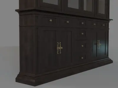 Classic Hutch 3D model
