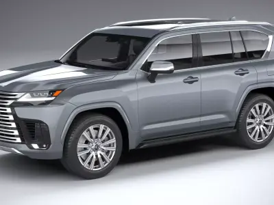 Lexus LX 600 2022 3D model
