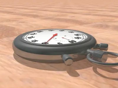Stopwatch Chronometer 3D model