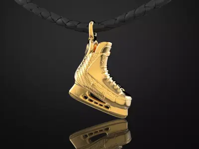 Hockey skates 3D print model