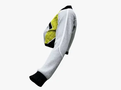 Sport Jacket Low-poly 3D model