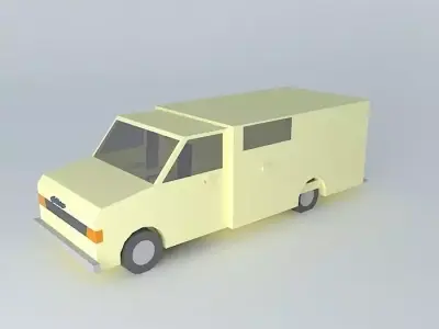 G-Motors "CamperVan" Free 3D model