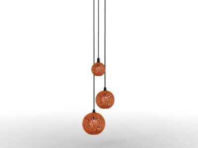 Orange Pendant 3D model