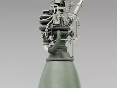 Rocket Engine 3D model