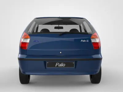 Fiat Palio 2006 3D model