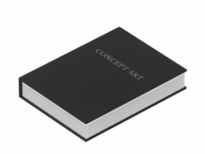 Book -Concept Art 3D model