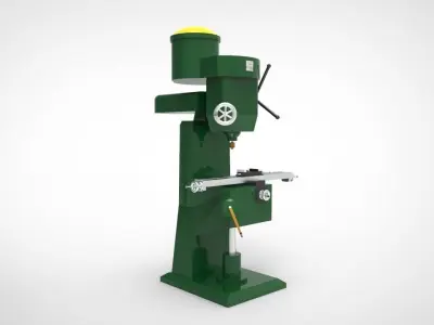 Miling Machine 3 3D model